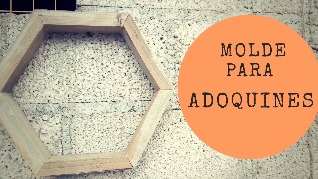COMO HACER UN MOLDE PARA BLOQUES DE CEMENTO FACIL DIY (ADOQUINES)