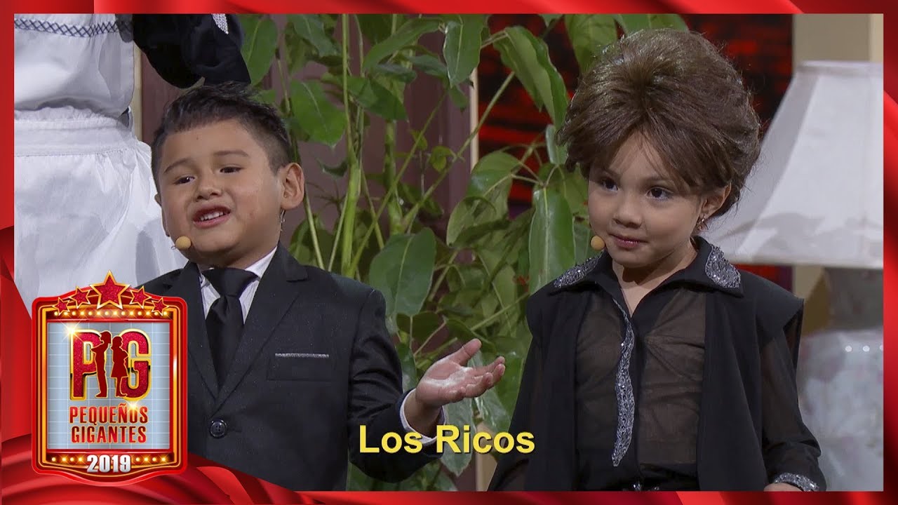 'Los Riquillos también lloran' con Sarilú y Giovani | Pequeños Gigantes 2019