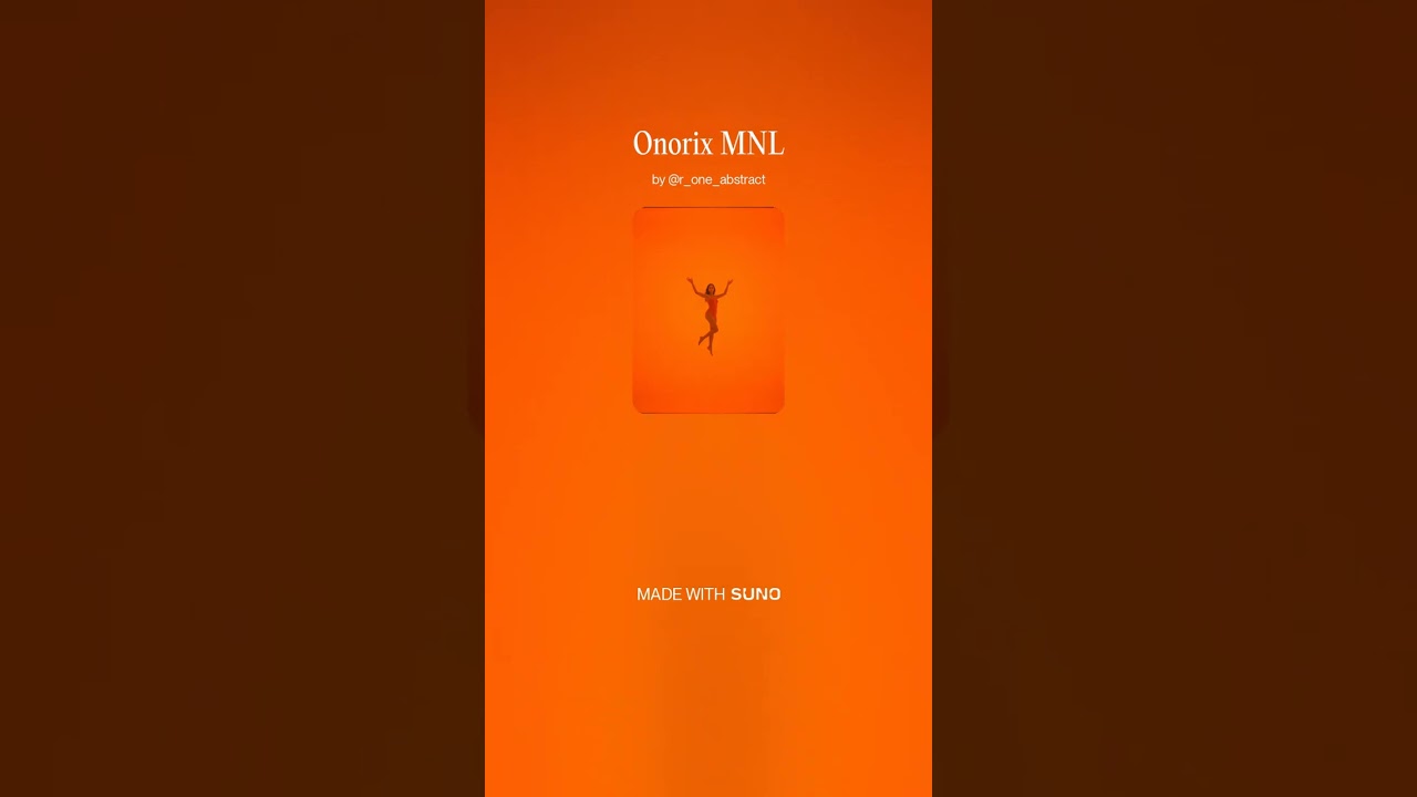 Onorix MNL #music #techno  #electronicmusic #minimal #edm #melodictechno  #newmusic