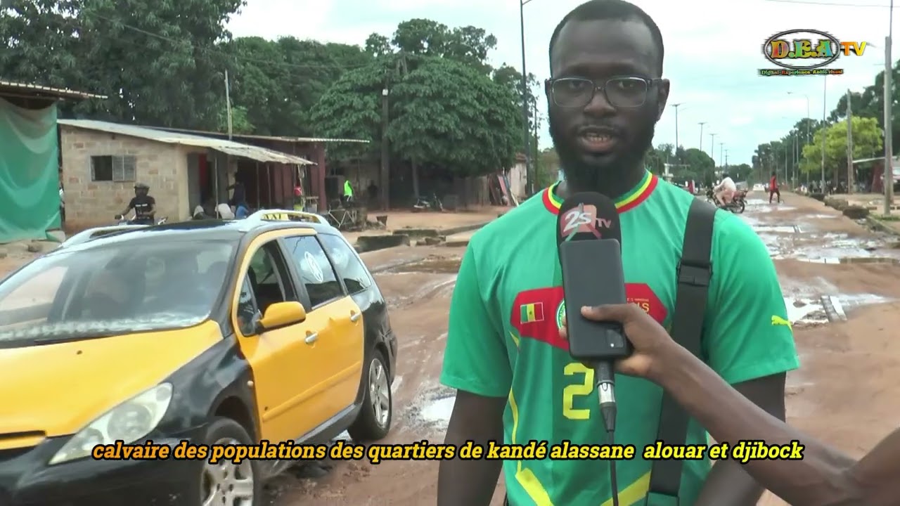 les populations des quartiers de Kandé Alassane, Alwar et Djibock.  sont dépourvus de routes