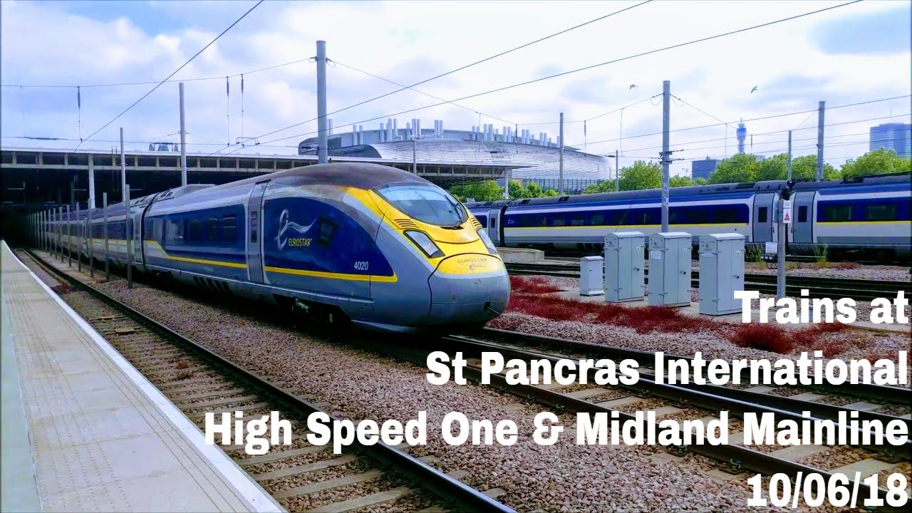 Busy Afternoon at St Pancras International, HS1 & MML | 10/06/18
