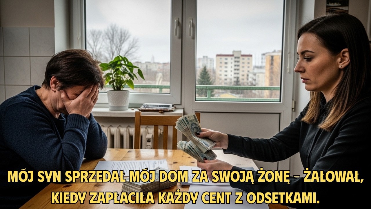 Mój syn sprzedał mój dom za swoją żonę – żałował, kiedy zapłaciła każdy cent z odsetkami.