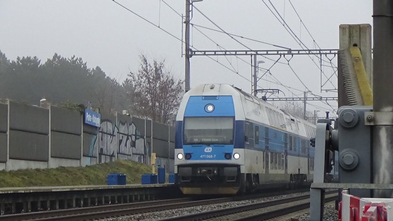 Vlaky - Praha Kolovraty 3.3.2021