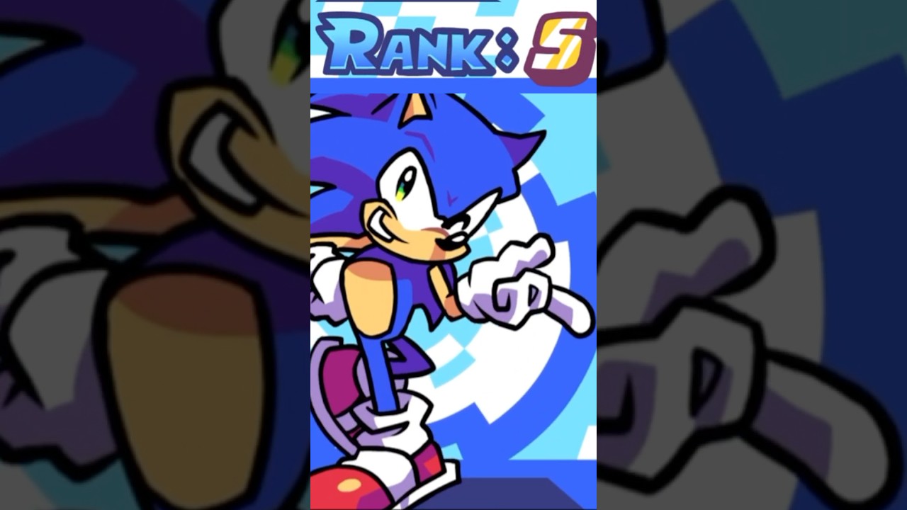 FNF SONIC THE FUNK MOD ALL RESULT SCREEN ANIMATIONS!!!