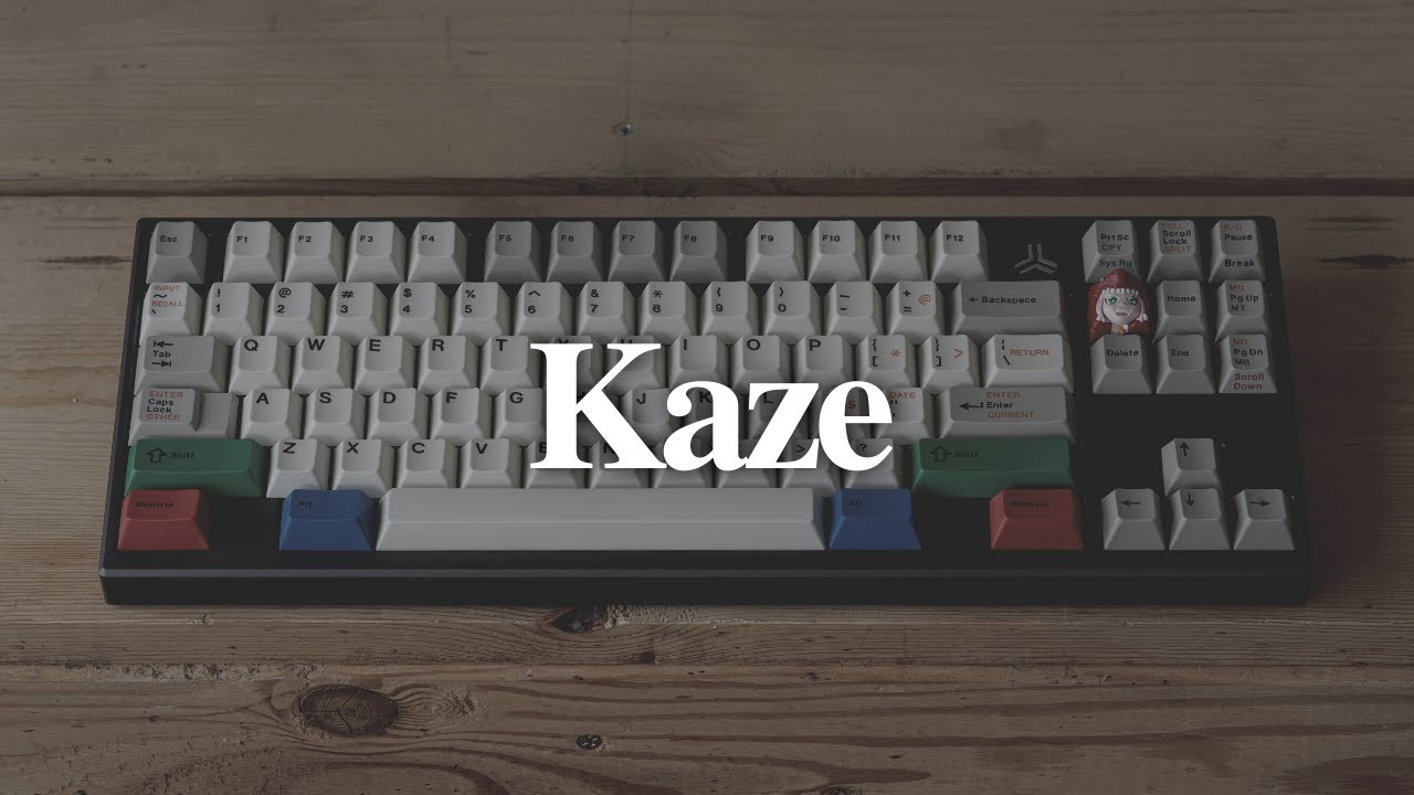 Kaze | NRD | Aluminum Plate | Cherry MX Blacks