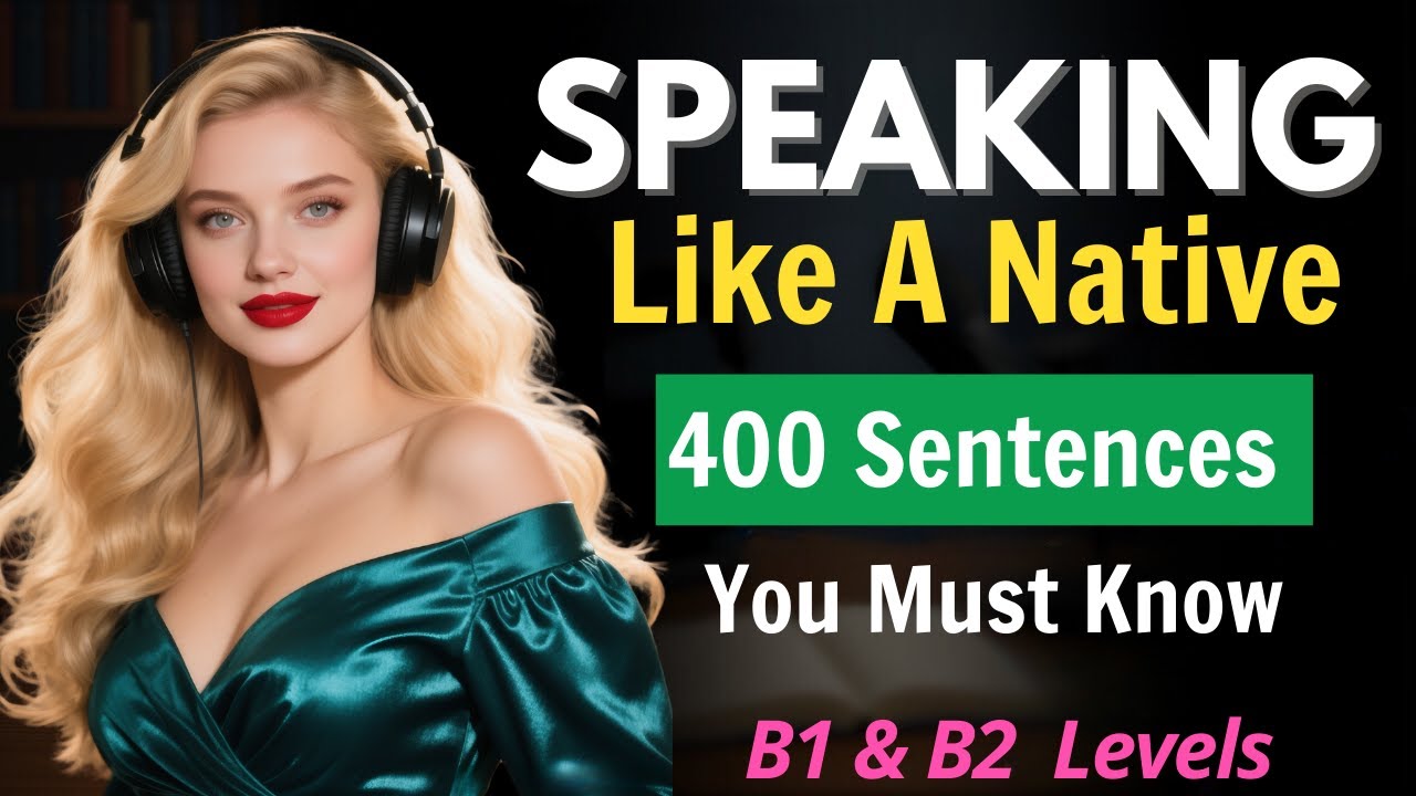 400 Daily English Sentences for Speaking Practice | Learn Real English Every Day | English Popcast