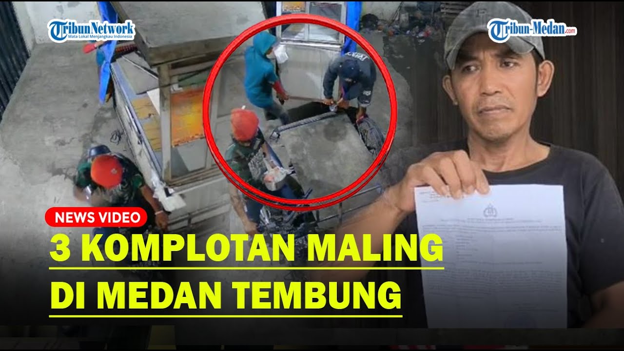 Dalam Setahun, Lapak Dagangan di Medan Tembung 3 Kali Dibobol Komplotan Maling