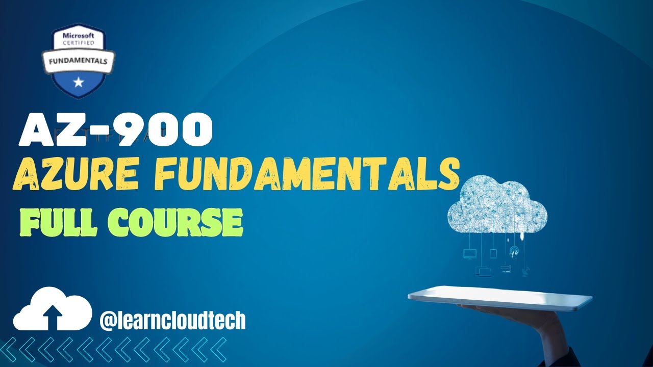 Microsoft Azure Fundamentals AZ-900 Full Course | AZ-900 |