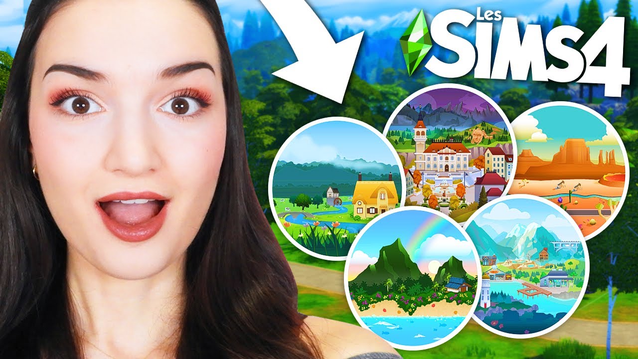 1 mini maison = 1 monde 🖼️ (devinez sur quoi je suis tombée !) | Challenge Sims 4