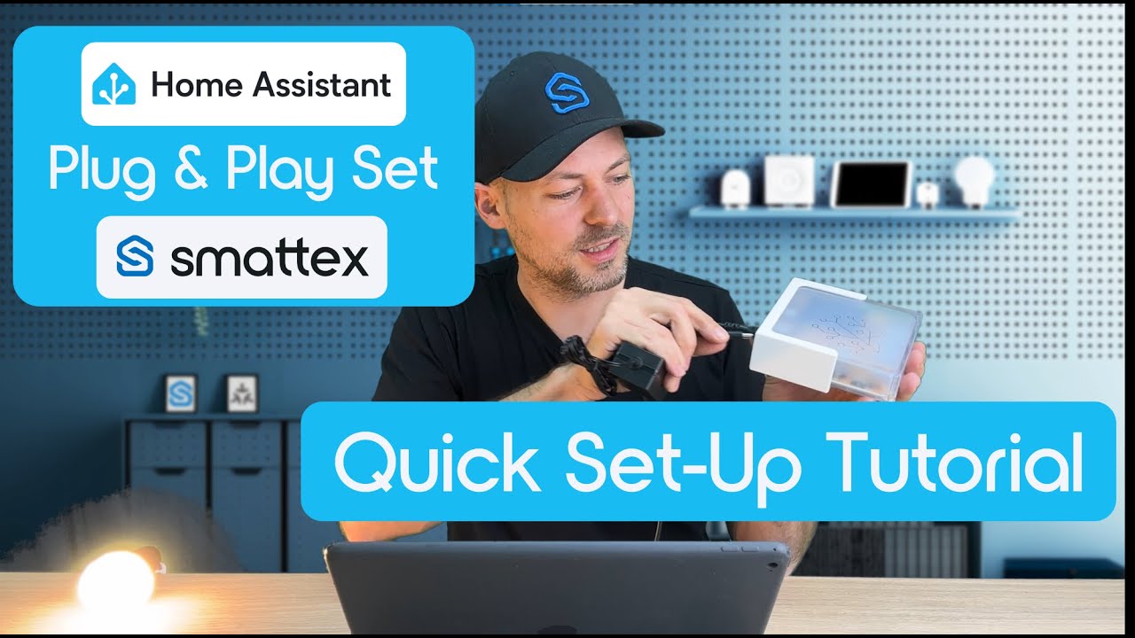 Home Assistant Yellow einrichten &ndash; smattex Plug & Play Set 💡 Matter Smart Home in 5 Minuten starten!