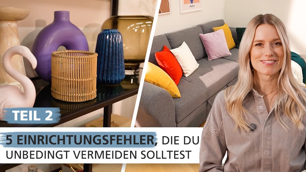 5 Einrichtungsfehler - Teil 2 | High Five | INTERIYEAH!