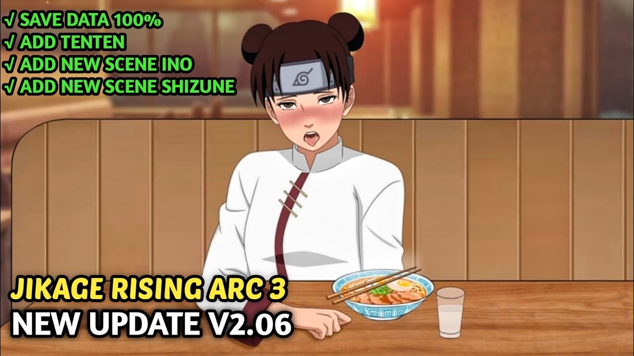 NEW UPDATE JIKAGE RISING ARC 3 [v2.06] + SAVE DATA 100%!!!