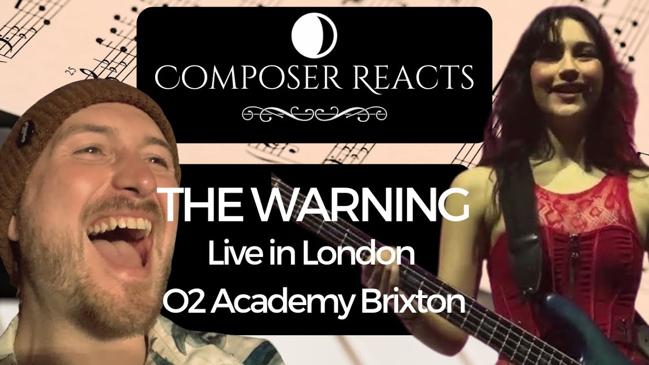 Composer Reacts to The Warning LIVE at 02 Academy Brixton | SHOW REVIEW ⚠️