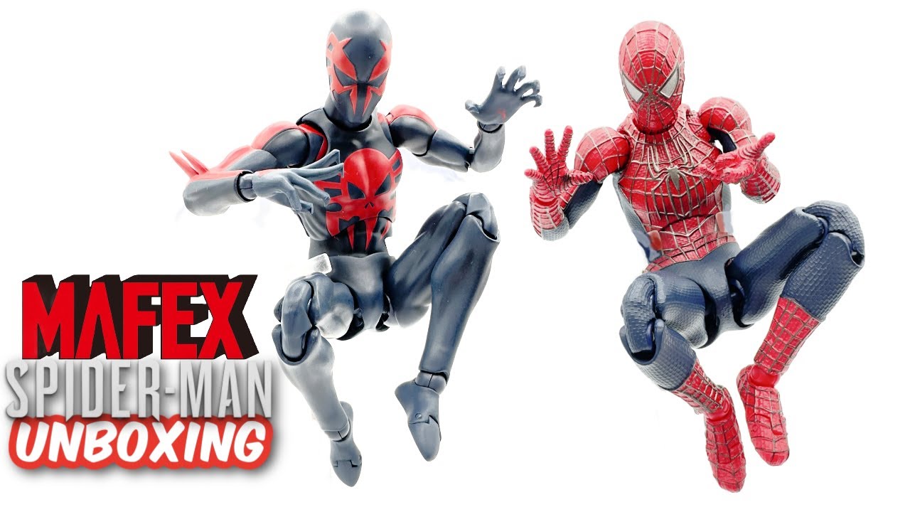 MAFEX Spider-Man Reviews - 2099 and Friendly Neighborhood Spidey!