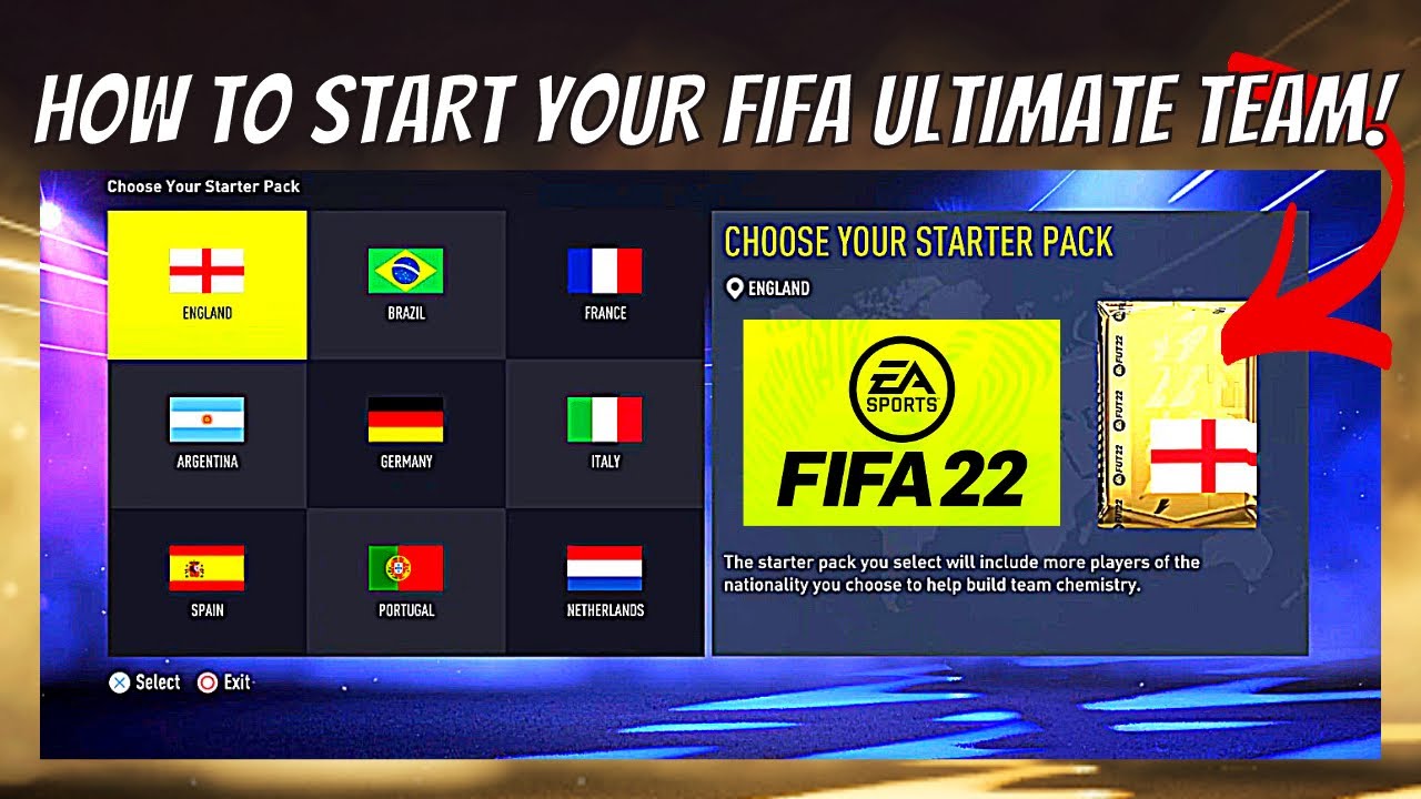 HOW TO START FIFA 22 ULTIMATE TEAM!!