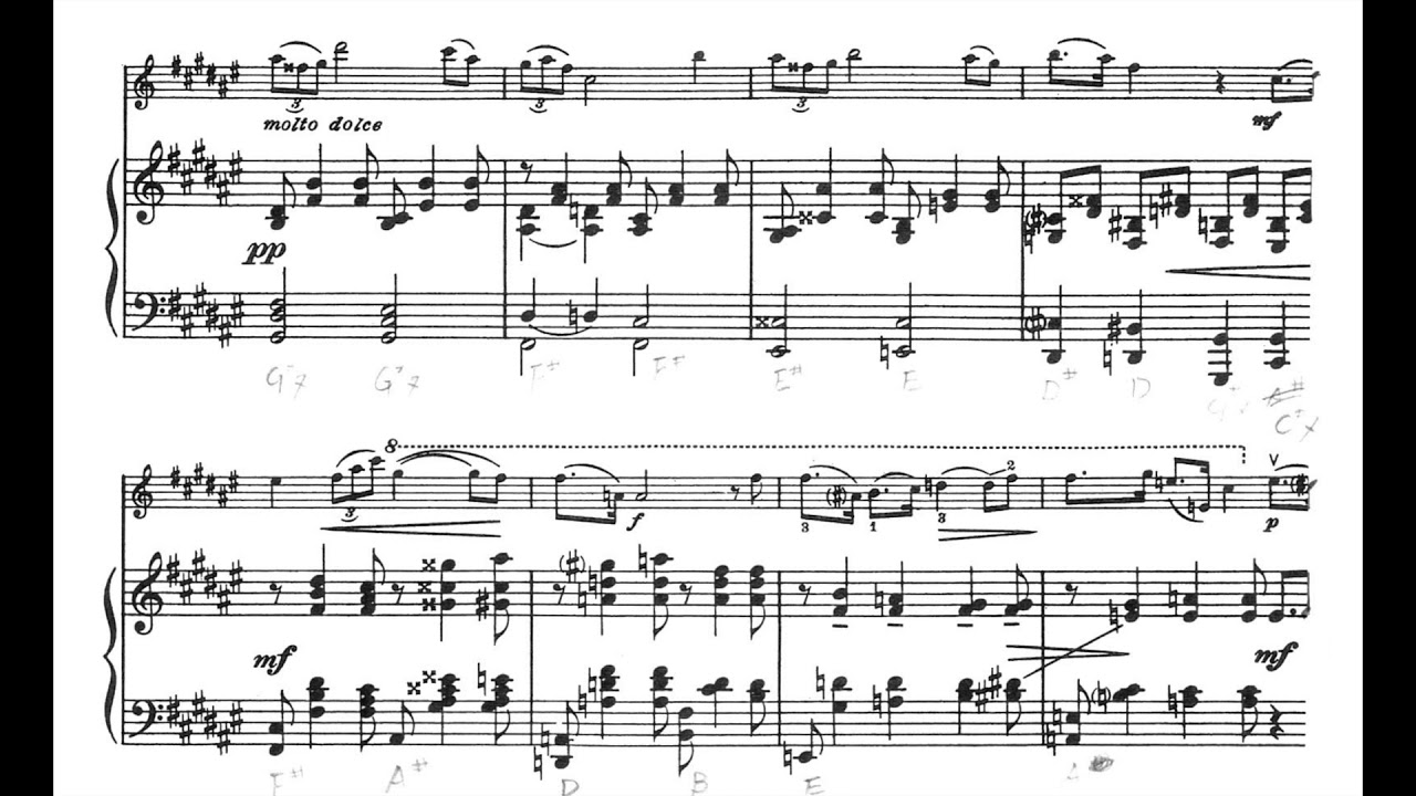Ponce-Heifetz - Estrellita (piano accompaniment)