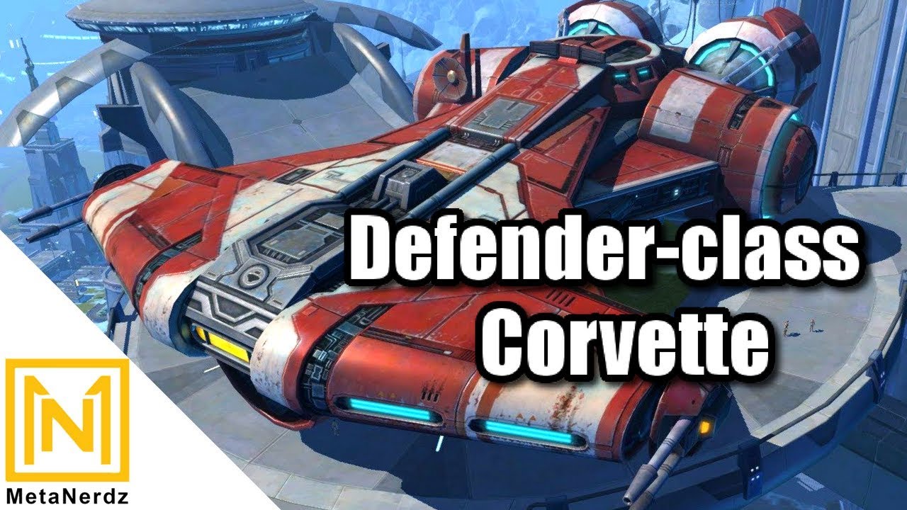 IN-DEPTH Look Inside the Defender-class Light Corvette - Star Wars Old Republic Ships