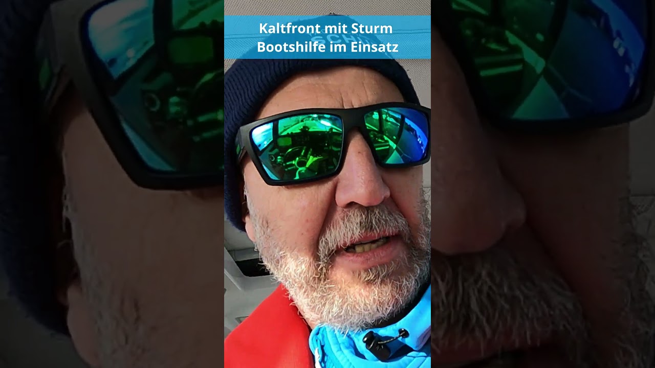 🚨Kaltfront mit STURM-CHAOS auf der M&uuml;ritz! 🌊 Bootshilfe im Dauereinsatz  |  #sturmrettung #boating