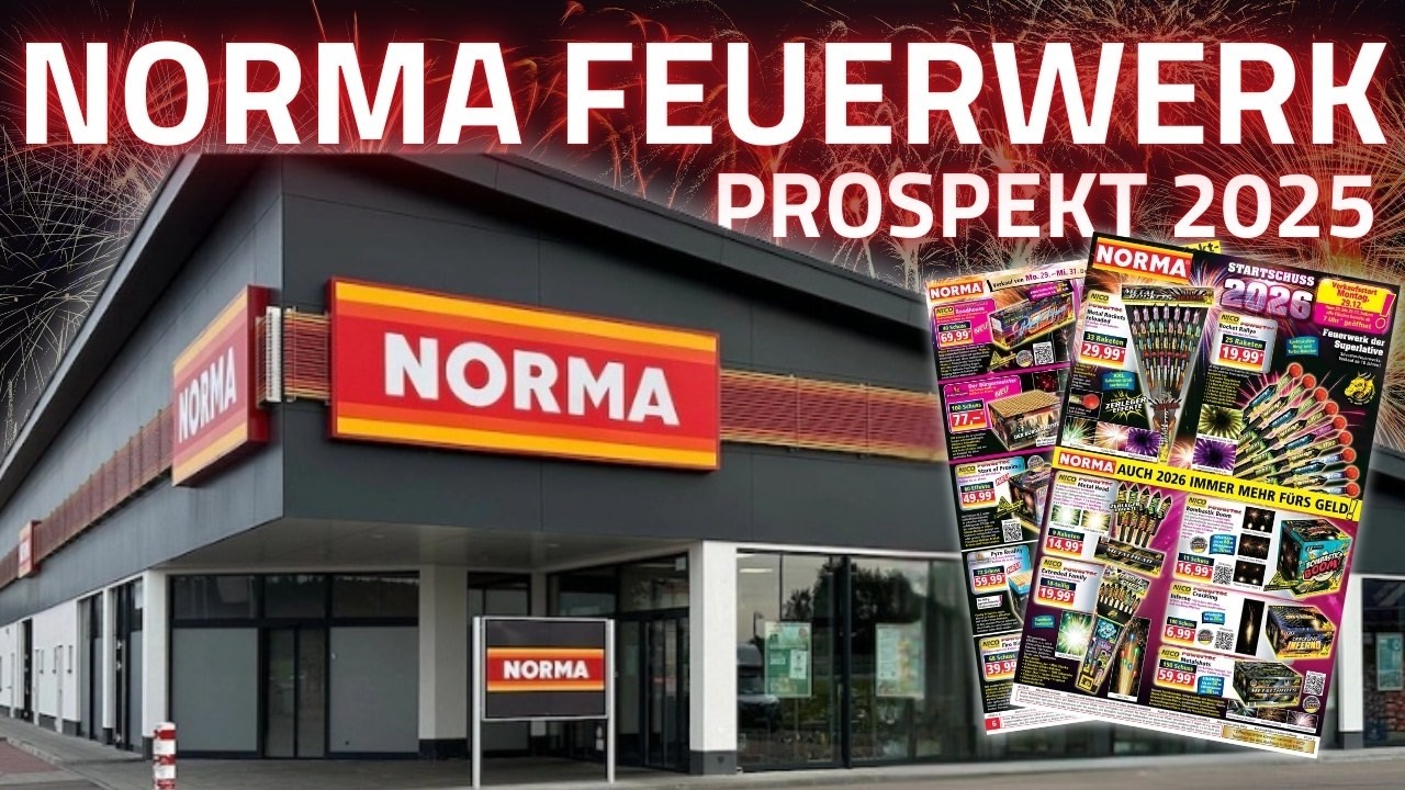 NORMA Prospekt 2025 🔥 Über 20 Neuheiten | PyroExtrem