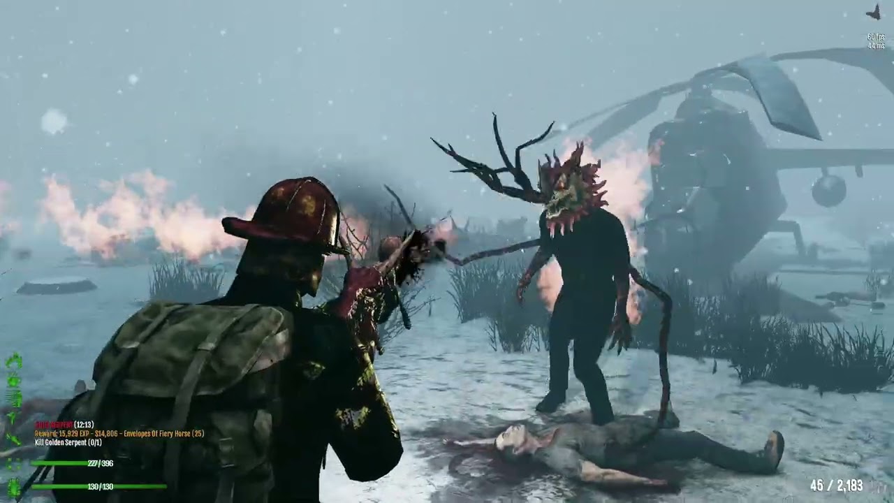 Beating the Golden Serpent EASILY 7 Times - Dead Frontier 2