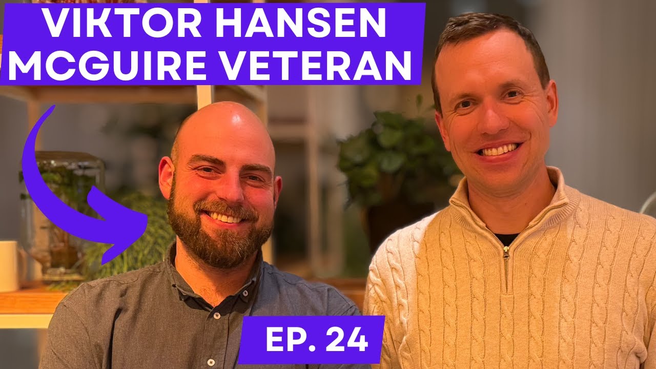 24. Viktor Hansen: Barselsvikar, McGuire instruktør og livet med stammen