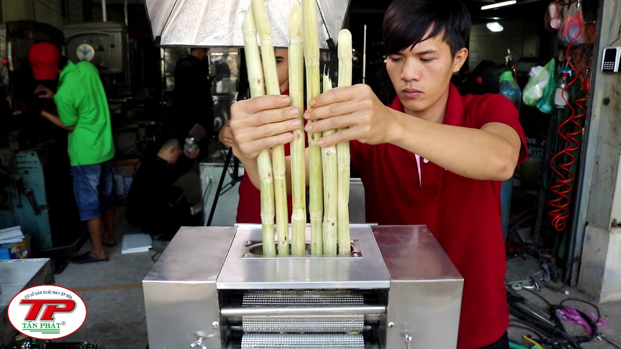 TP1500-4DPRO Sugarcane Machine - Table Top / Máy ép nước mía siêu sạch 4 trục ép siêu tạo bọt