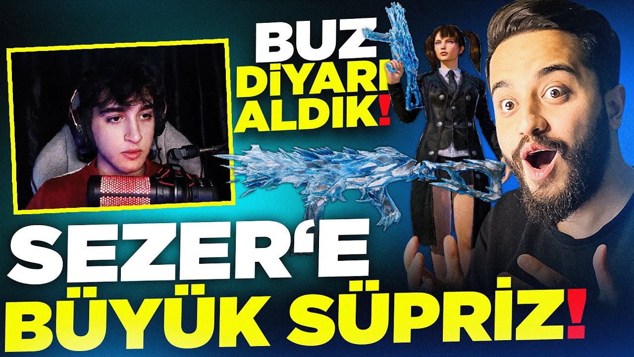 SEZER'E YILLARDIR İSTEDİĞİ BUZ DİYARINI ÇIKARTIP FULLEDİK! BÜYÜK SÜPRİZ! PUBG Mobile