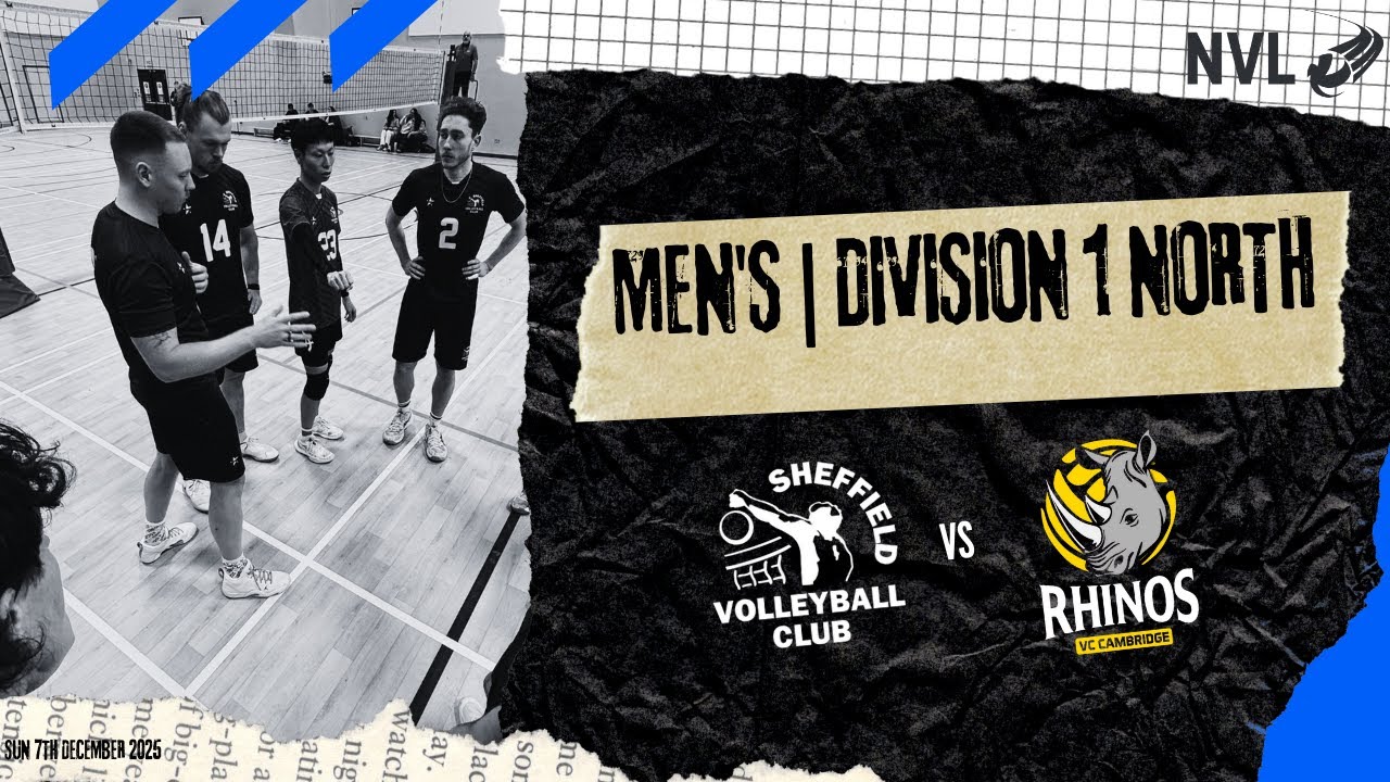 Sheffield vs Rhinos Cambridge (3-1) - Full Match - Home | Men's Division 1 North 25/26
