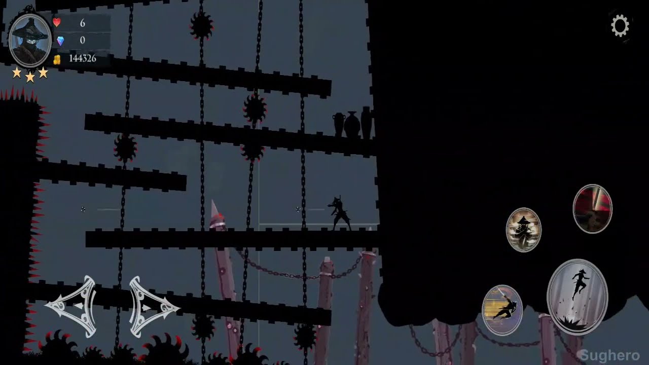 Ninja Arashi 2 - Level 68 (No Deaths)