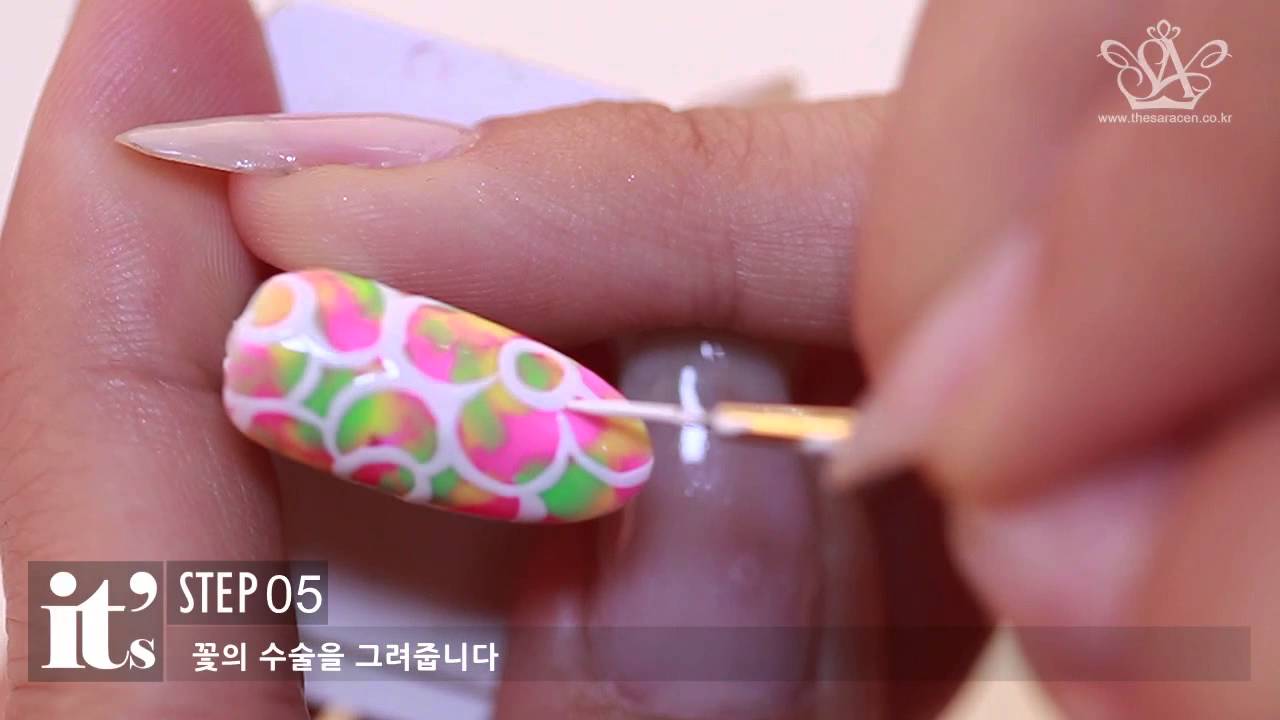 [IT's nail 10화] 하와이안 플라워 / Hawaiian flower