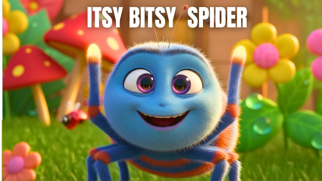 Itsy Bitsy Spider 🕷️ | Rain Rain Go Away 🌧️☀️ | Fun Nursery Rhymes for Kids | ENG SUB| Baby book 