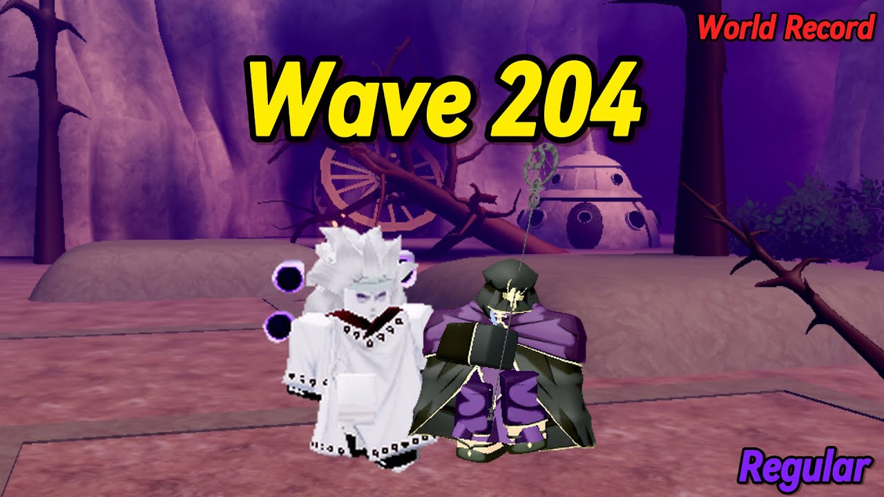 Wave 204 Regular in All Star Tower Defense