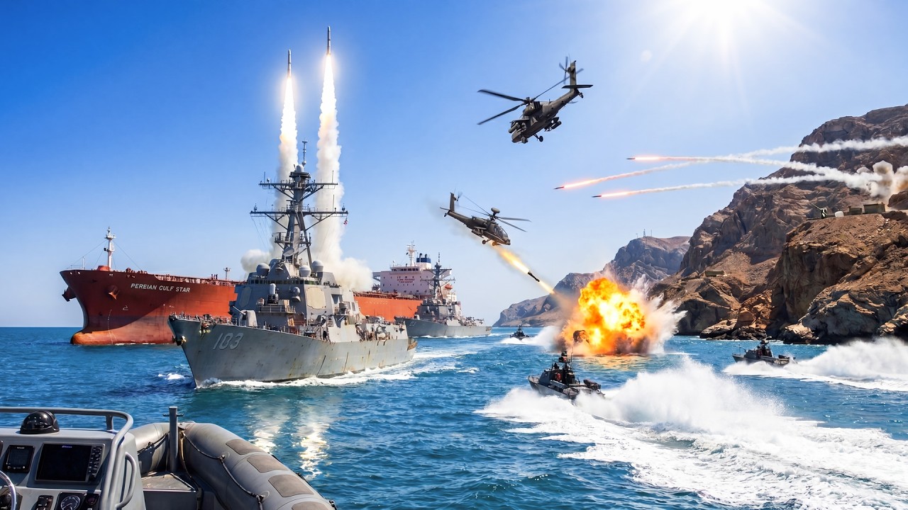 Как два эсминца ВМС США пережили настоящую &laquo;войну роев&raquo; в Ормузском проливе