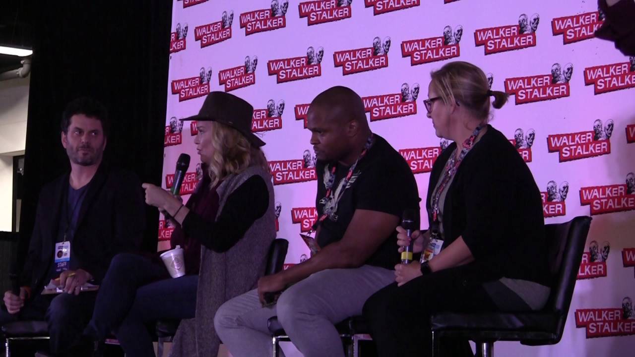 Walker Stalker Con Philly: Iron E Singleton (T-Dog) and Laurie Holden (Andre) panel