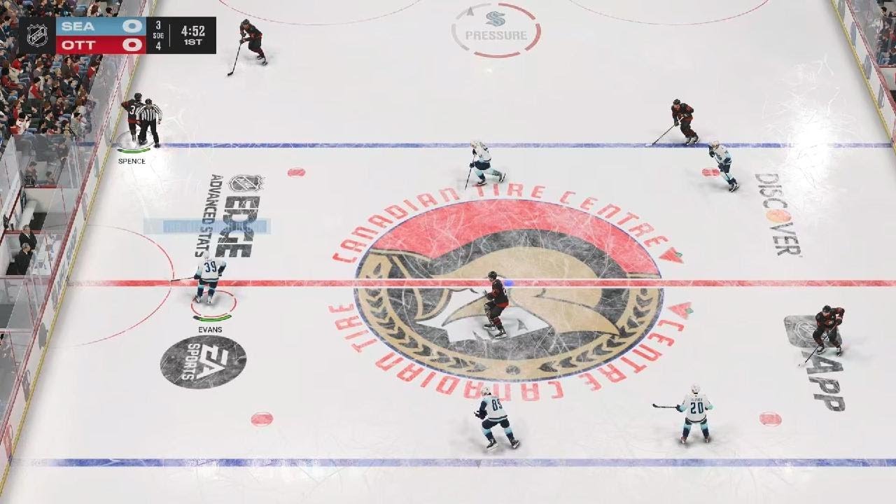 Game four: Senators vs Kraken