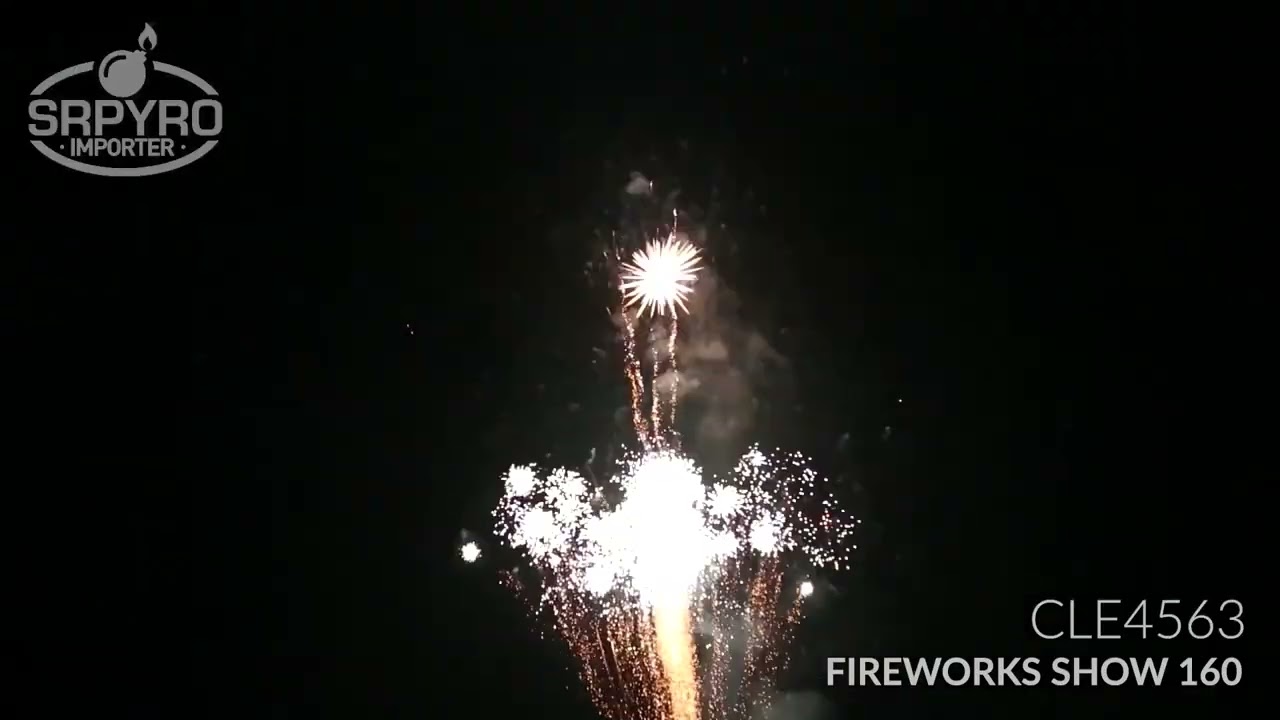 FIREWORKS SHOW 160 CLE4563   SRPYRO   Pyrodealeronlineshop