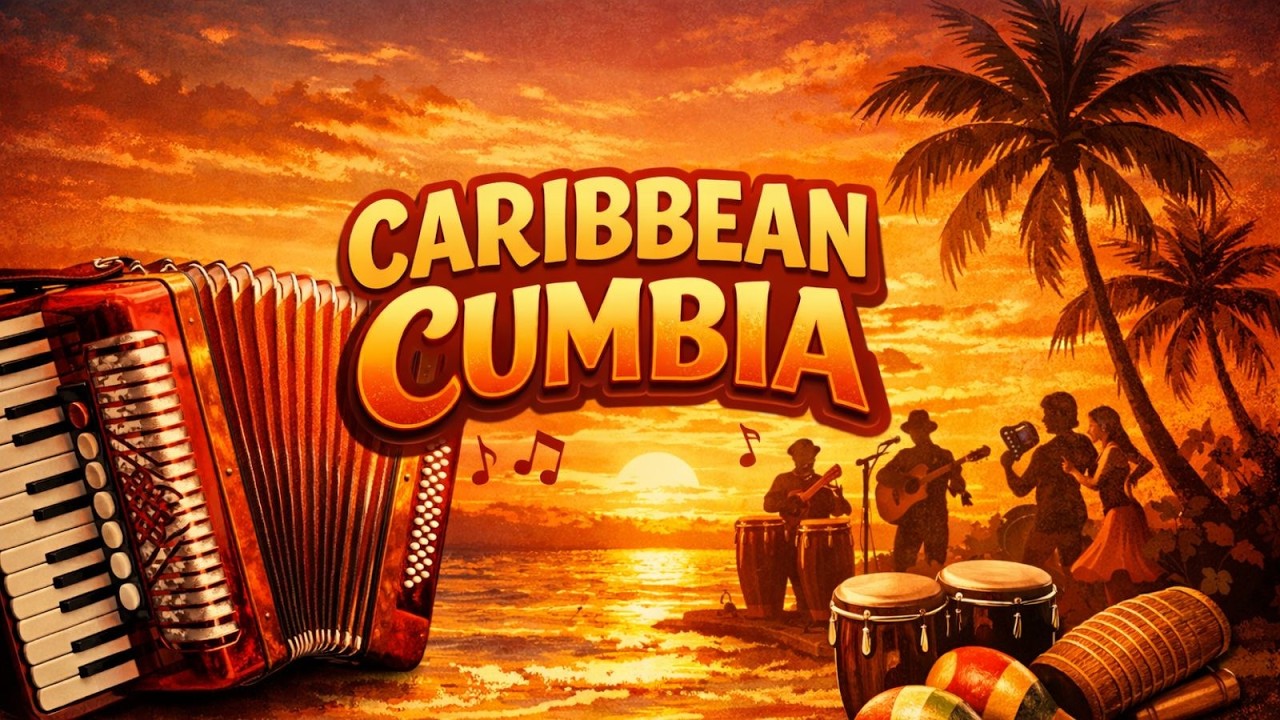 Andrés Landero & Grupo Perla Colombiana - Luna Roja 🕺🏽 Cumbias Norteñas del Recuerdo 2026