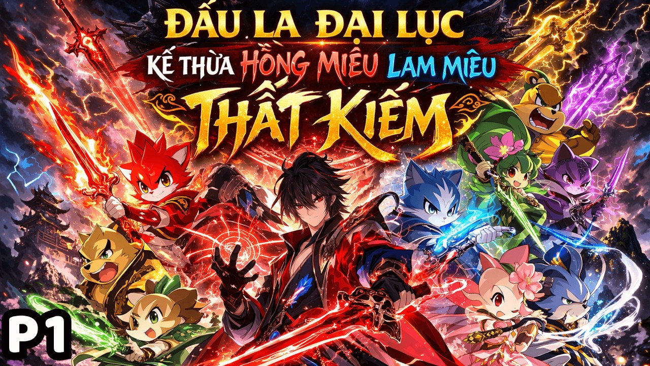 Đấu La Đại Lục: Kế Thừa Hồng Miêu Lam Miêu Thất Kiếm, Hành Trình Thức Tỉnh Thất Kiếm Truyền Kỳ P1