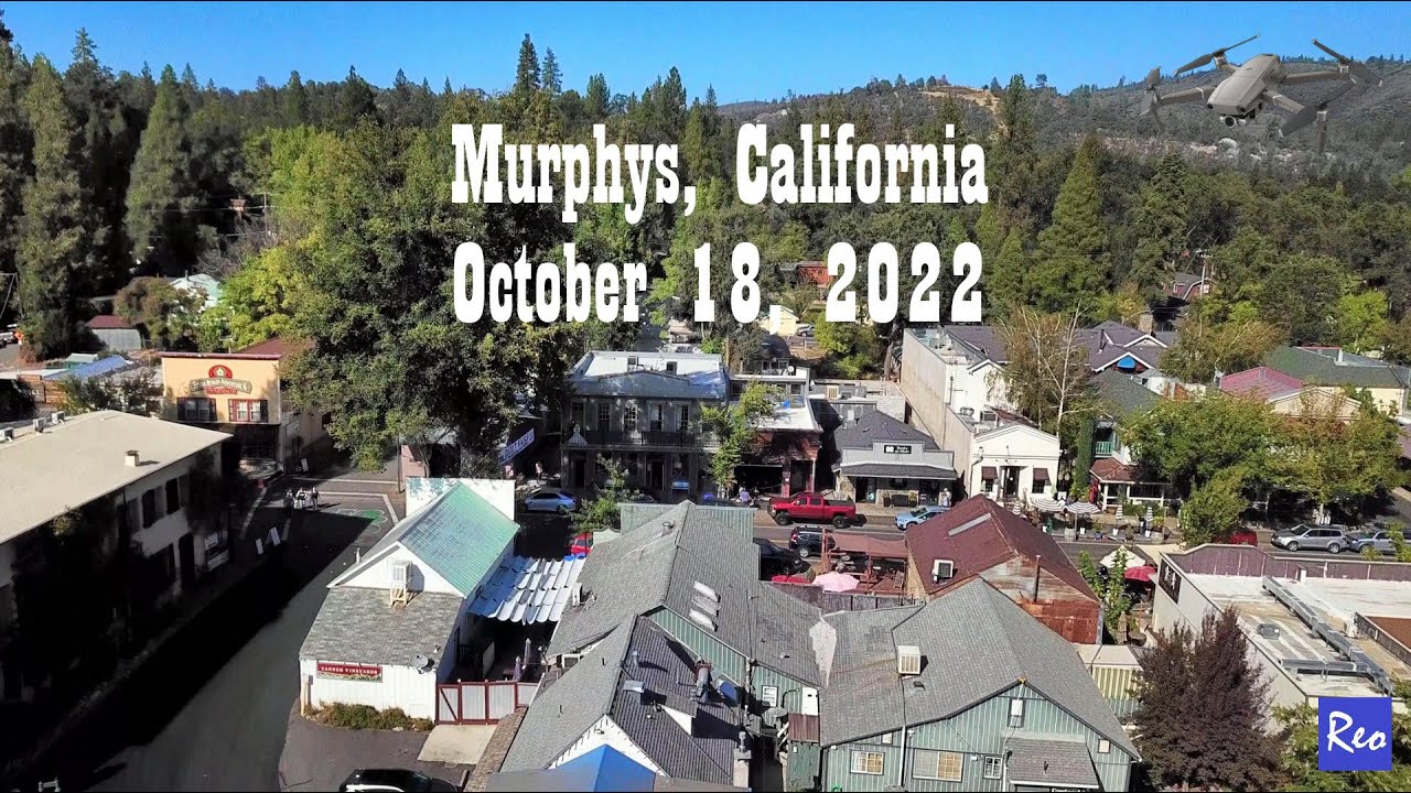 Drone Flight:  Murphys, California