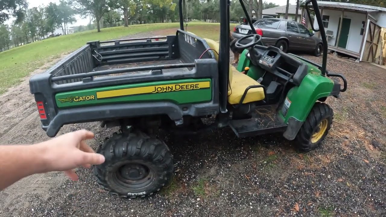 Replacing Parking Brake Clutch Pack (John Deere Gator XUV855D)
