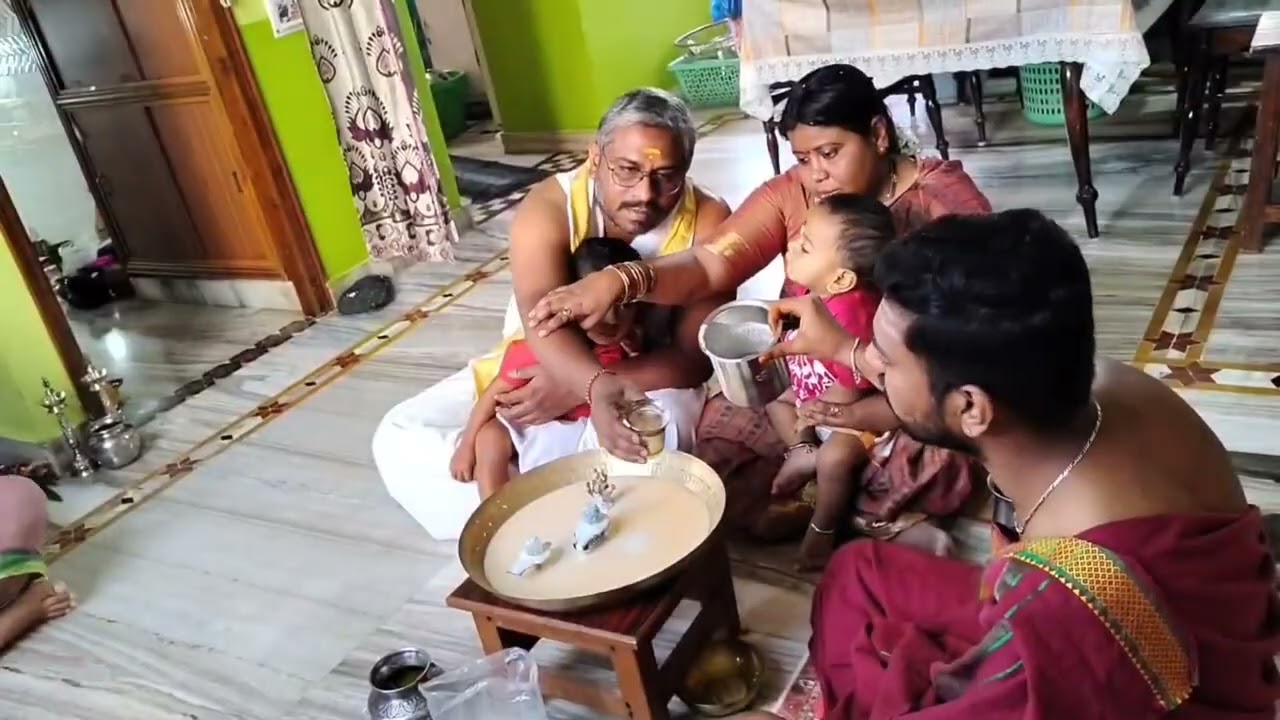 Ayush homam Performed at our Residence 