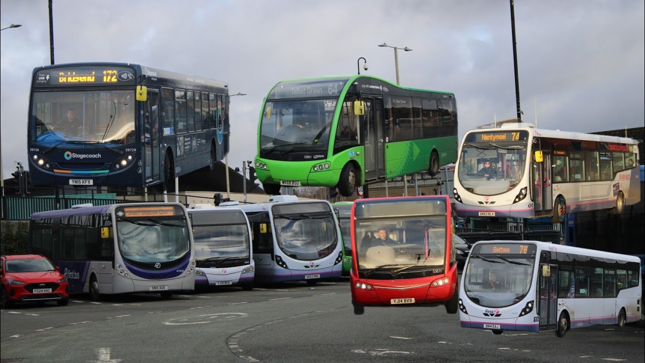 Buses at Bridgend 