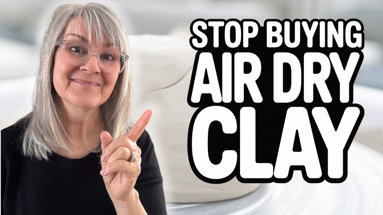 Stop Buying Air Dry Clay &mdash; Make It at Home for Pennies!