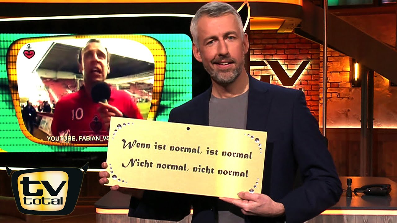 Das erste Schild des Jahres: Ist das noch normal? | TV total