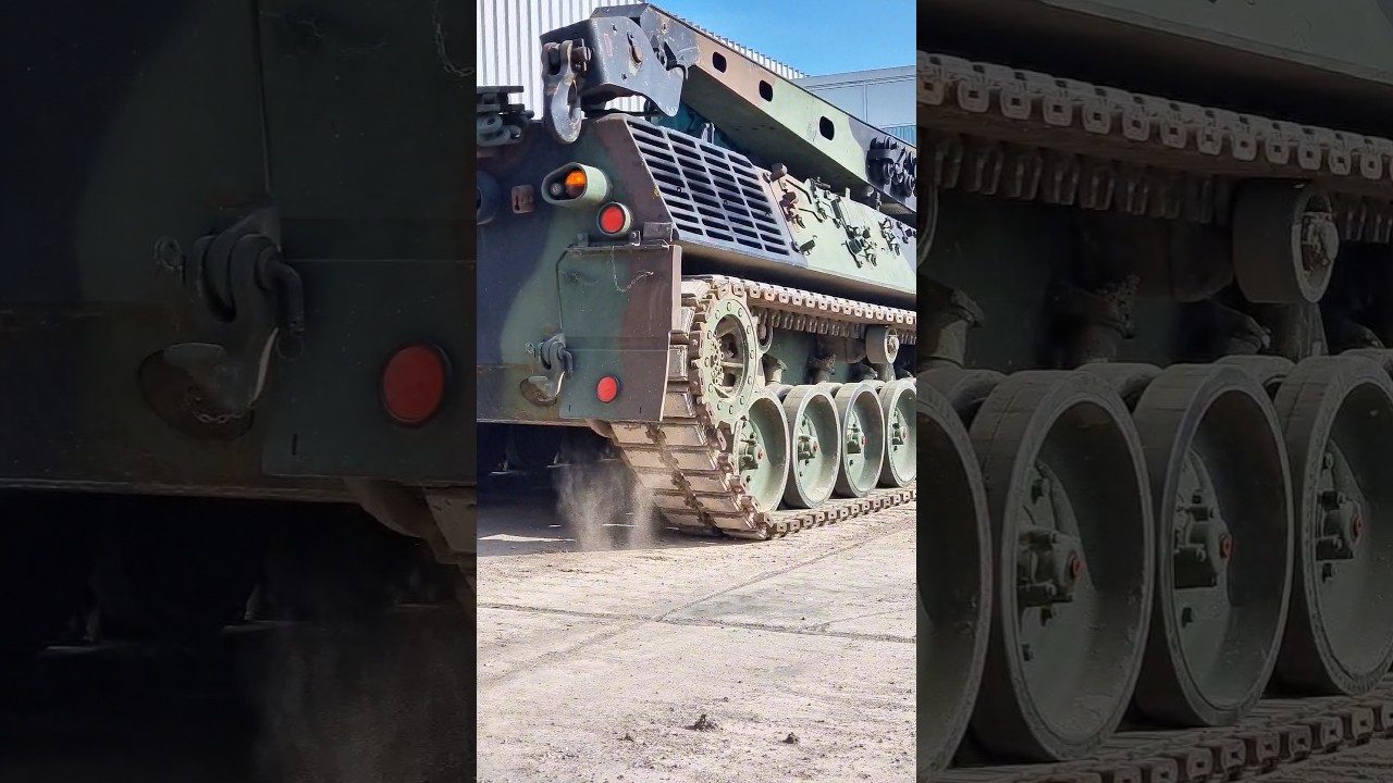 The Workshop team feeling the vibe as they load up a Chieftain ARV to be moved to Mr Hewes!