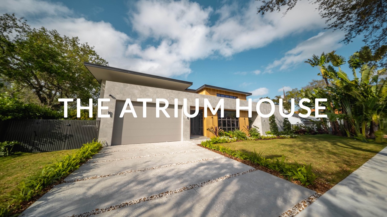 Behind the Secret of the Atrium House