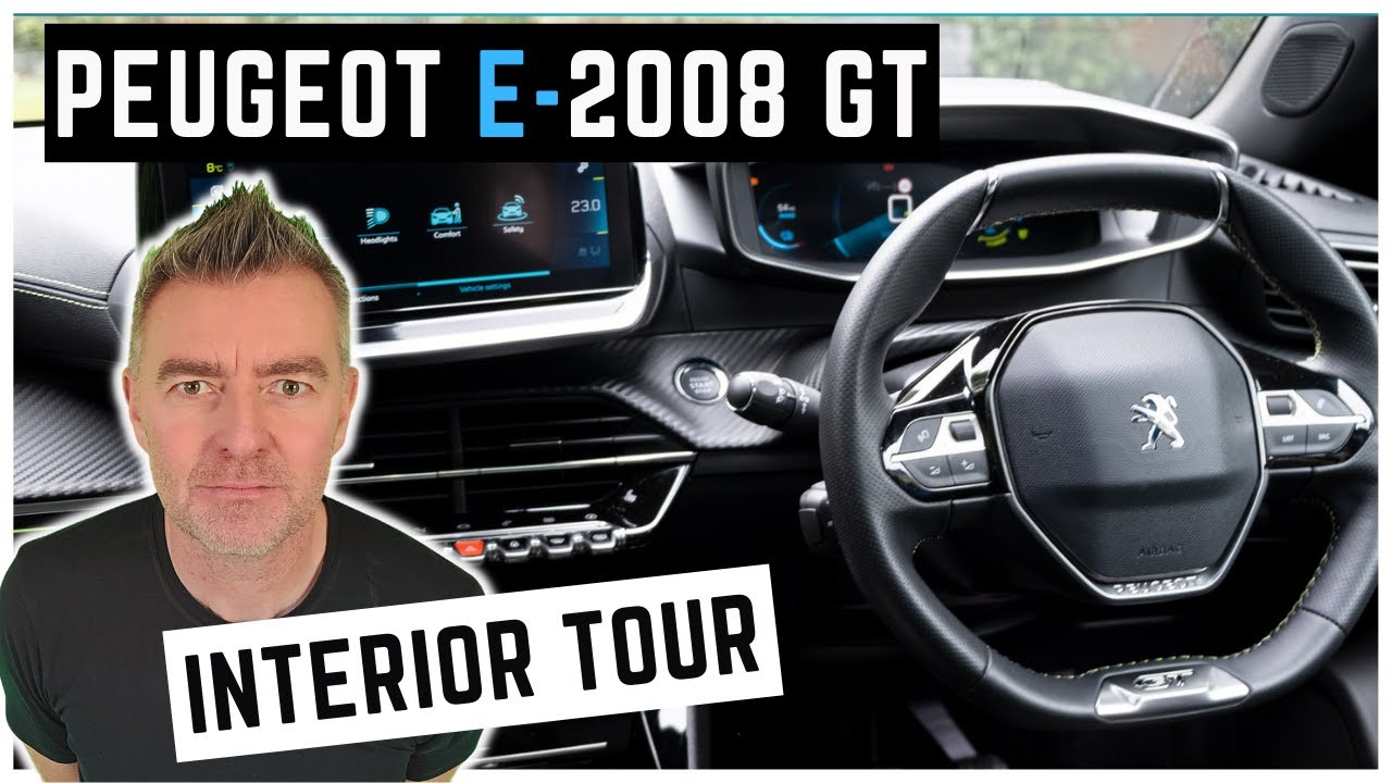 Peugeot e-2008 GT Electric Car Interior POV Tour 👀