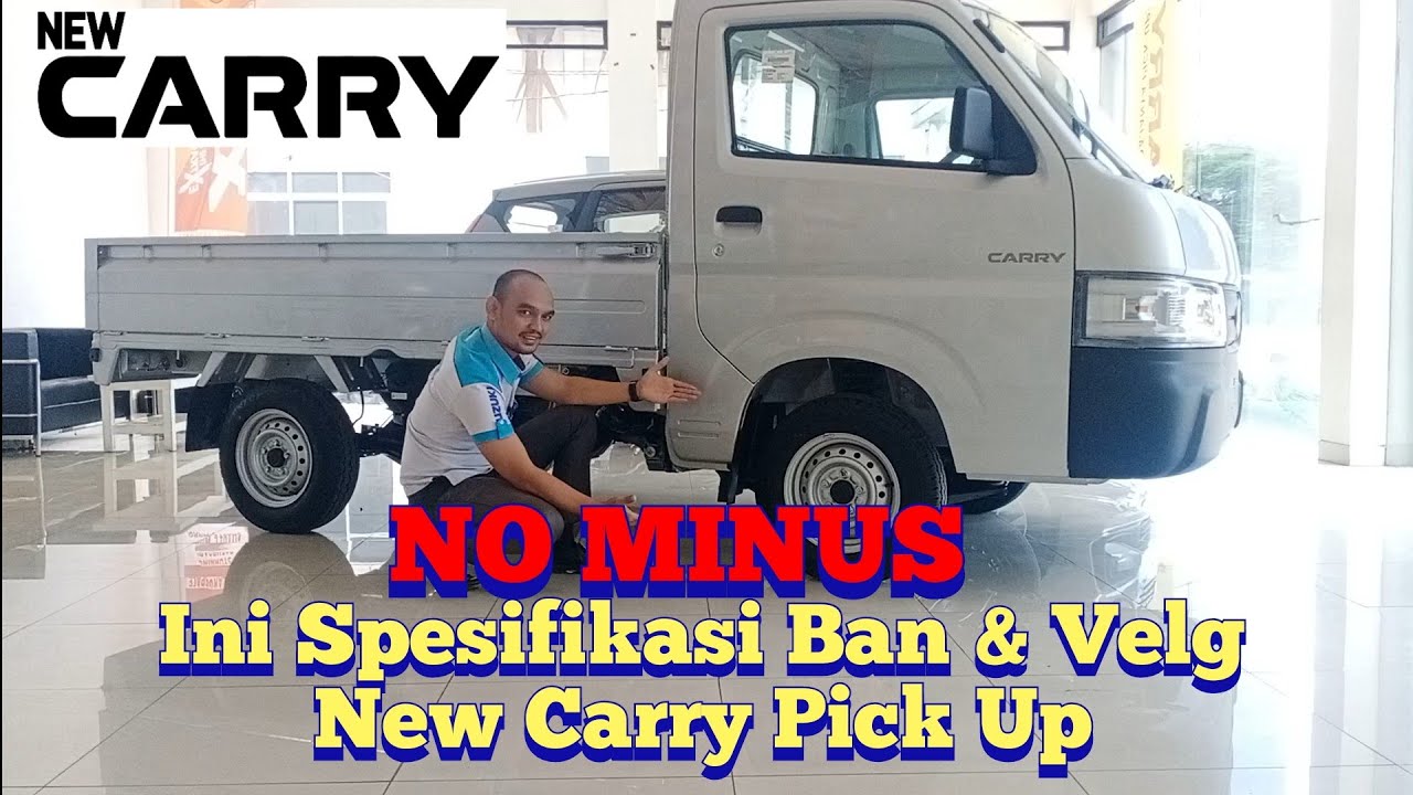 Spesifikasi Ban dan Velg Suzuki New Carry PickUp | Dealer Suzuki Karawang