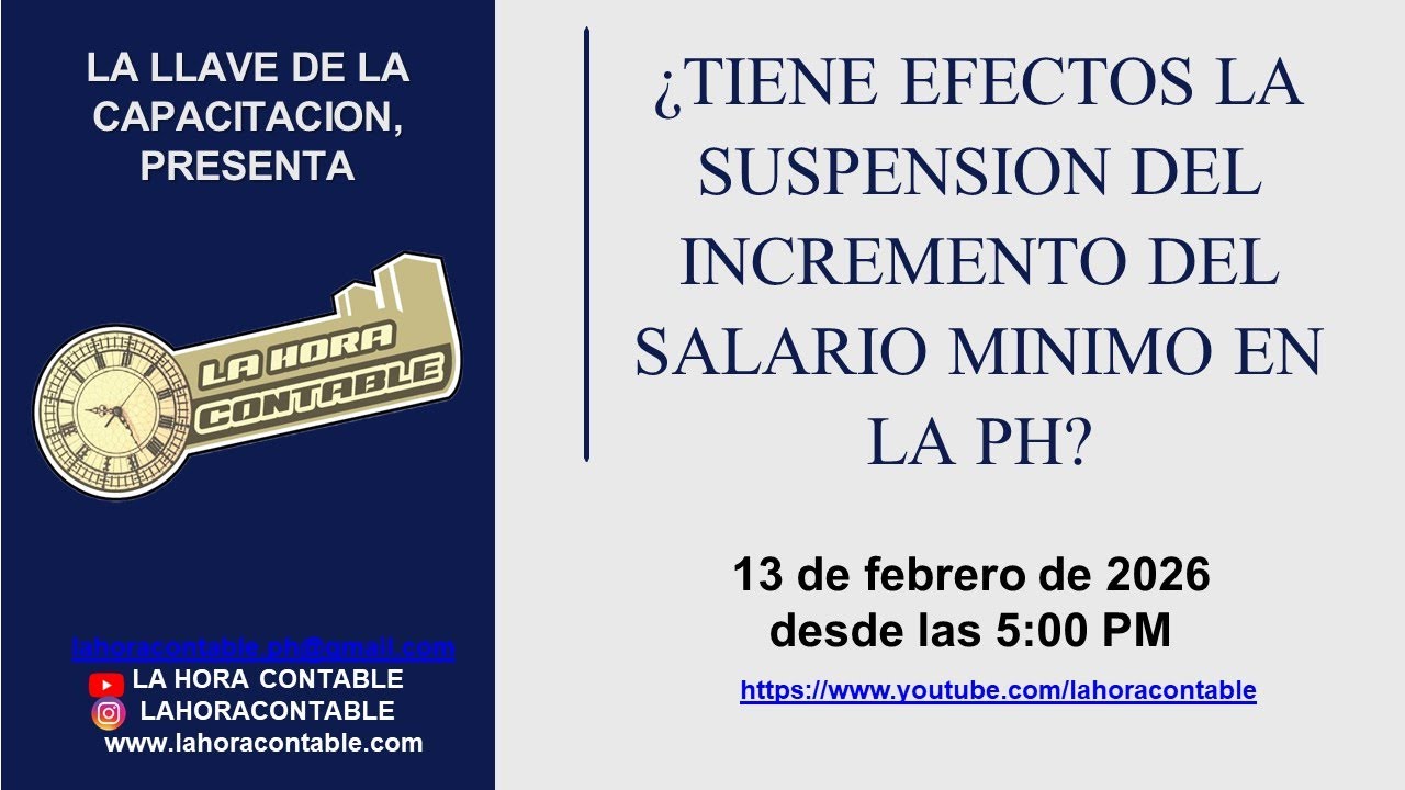 ¿TIENE EFECTOS LA SUSPENSION DEL INCREMENTO DEL SALARIO MINIMO EN LA PH?