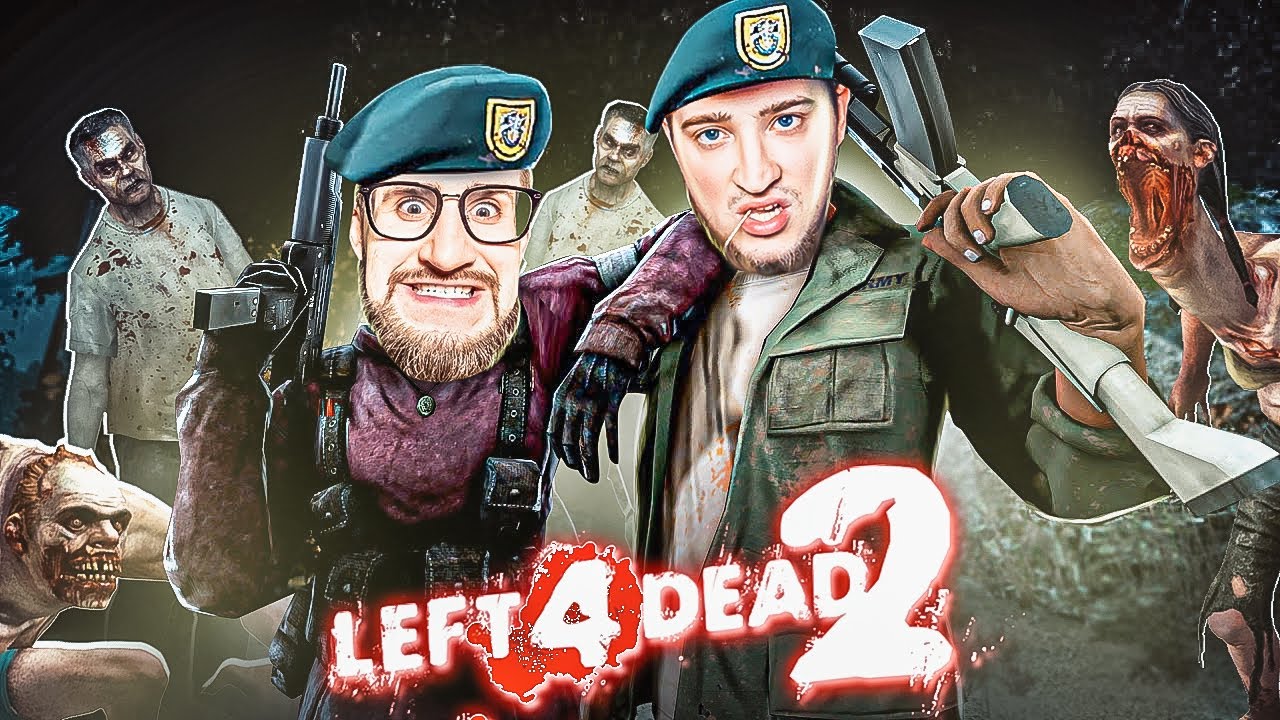 ВЕРНУЛИСЬ НАЗАД В ДЕТСТВО! LEFT 4 DEAD 2 САМАЯ УГАРНАЯ И ЖЕСТОКАЯ ИГРА ПРО ЗОМБИ! НОСТАЛЬГИЯ!